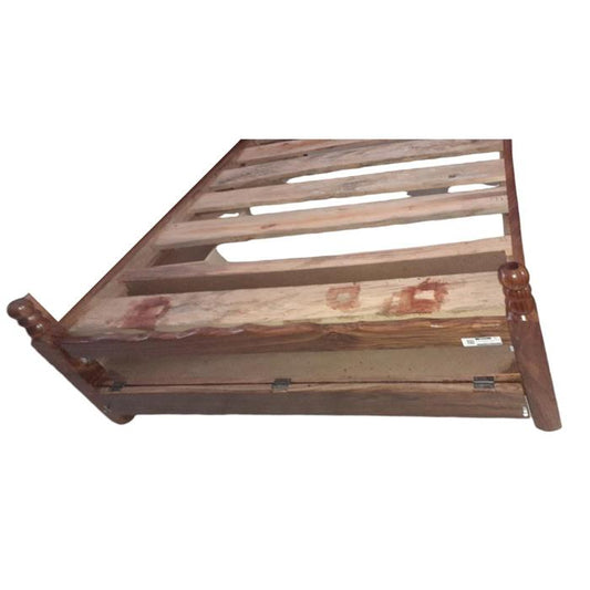 Cama Madera Galilea Matrimonial Tornos Claro