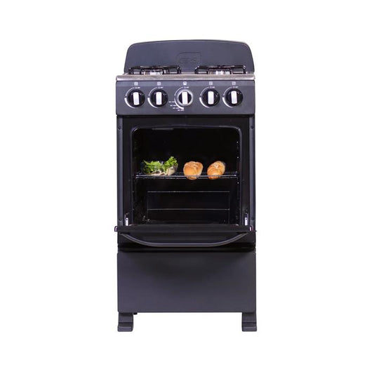 Estufa Grs 20" 20Ge2B Negro