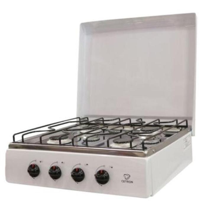 Cocineta Cetron 4 Hornillas Con Tapa Cc20Tbx
