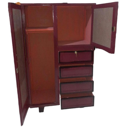 Ropero Colonia 2 Cuerpos 2 Espejos