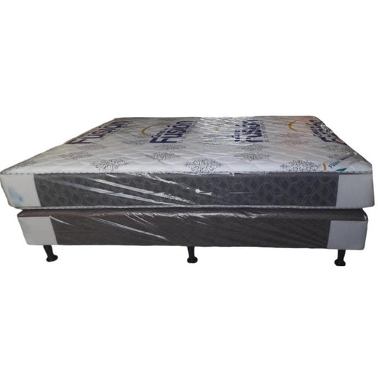 Set Cama Fusion Matrimonial Noches Confortables Knit 2 En 1