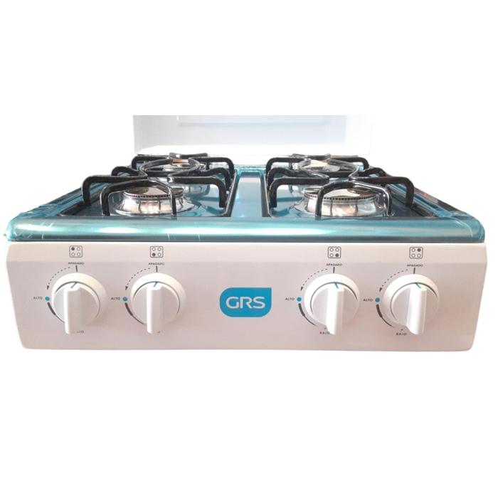 Estufa De Mesa Grs 4 Hornillas Con Tapa 20Mgm4