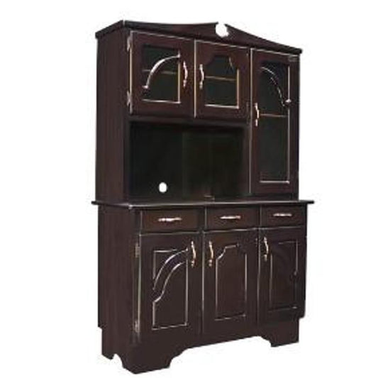 Platera Shely 3 Puertas Para Microondas Oscura