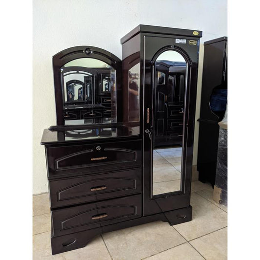 Chifonier Shely 2 Cuerpos Gardenia Oscuro