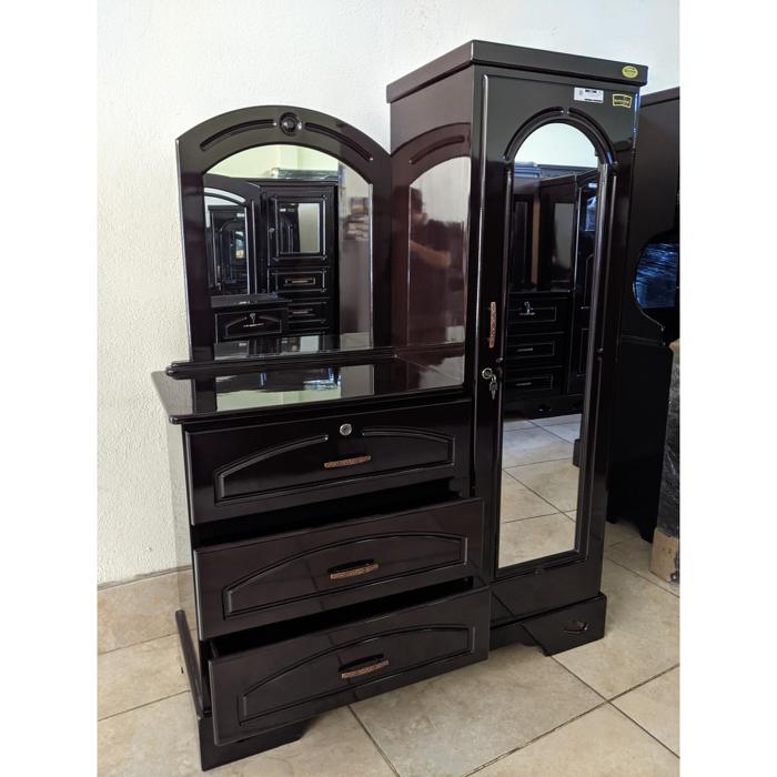 Chifonier Shely 2 Cuerpos Gardenia Oscuro