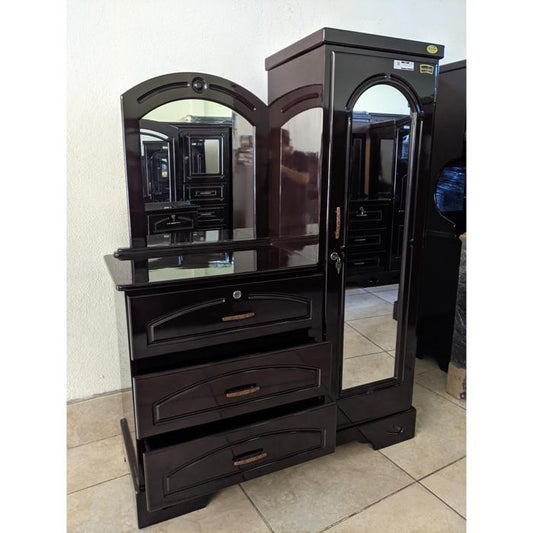 Chifonier Shely 2 Cuerpos Gardenia Oscuro