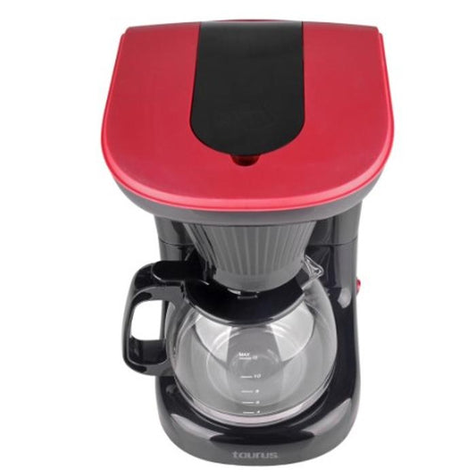 Cafetera Electrica Taurus 12 Tazas Velvet Coffe, Negro
