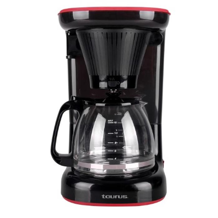 Cafetera Electrica Taurus 12 Tazas Velvet Coffe, Negro