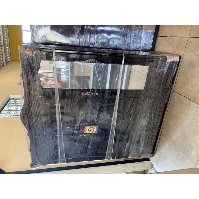 Ropero Mv 3 Cuerpos Economico 4 Gavetas, Obscuro Mate