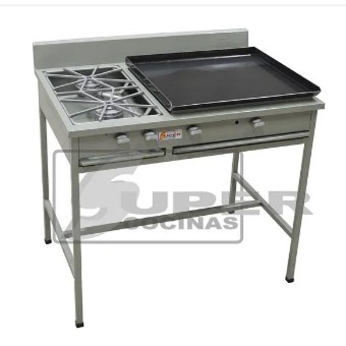 Estufa Industrial Super Cocinas 24" G-224/ Gris