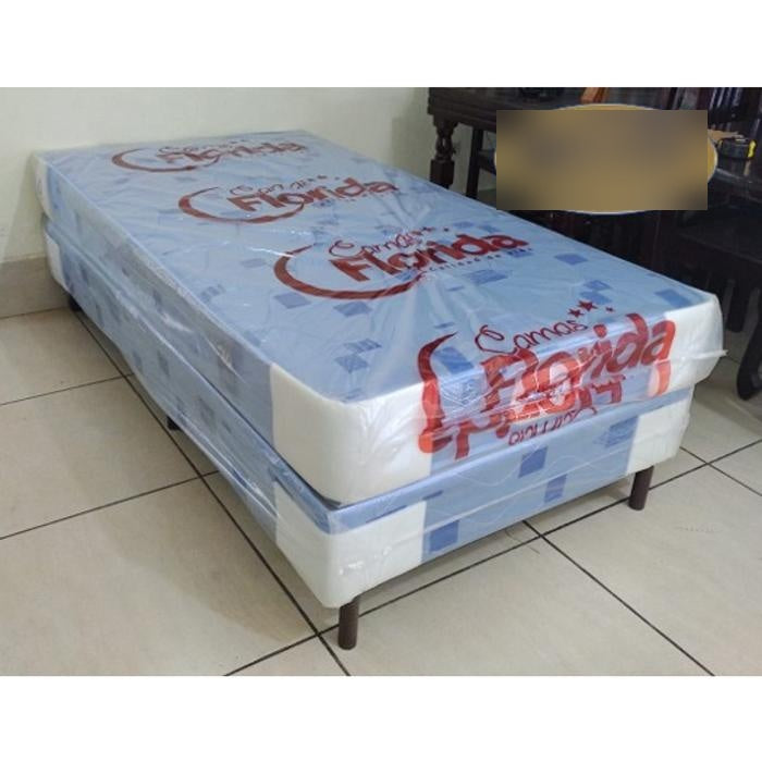 Set Cama Florida Imperial Continental Celeste