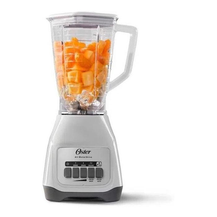 Licuadora Oster 2 Velocidades 5 Botones Kaliman Blanca Blstkap-Wpb-013