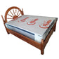 Cama Madera Galilea Matrimonial Carreta/Claro
