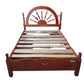 Cama Madera Galilea Matrimonial Carreta/Claro