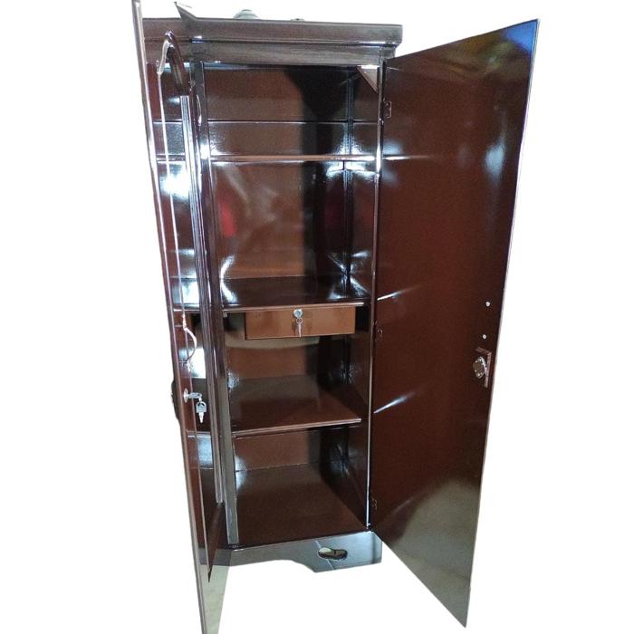 Ropero Shely 3 Cuerpos 4 Gavetas Lateral Chocolate