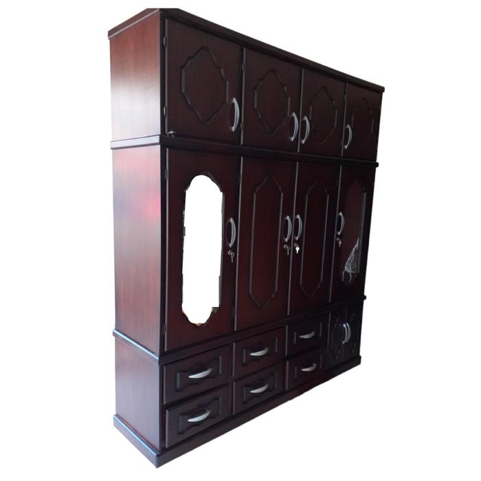 Ropero Dubon 4 C Liso 6 Gavetas Con Maletero