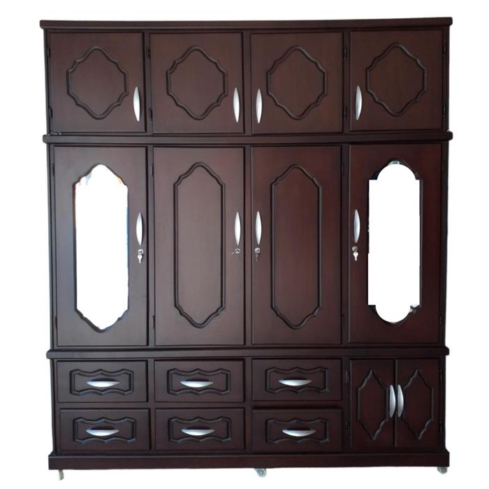 Ropero Dubon 4 C Liso 6 Gavetas Con Maletero