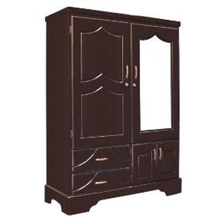 Ropero Shely 2 Cuerpos Kamelia Obscuro