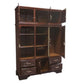 Ropero Shely 3 Cuerpos Closet Cama Con Maletero Chocolate