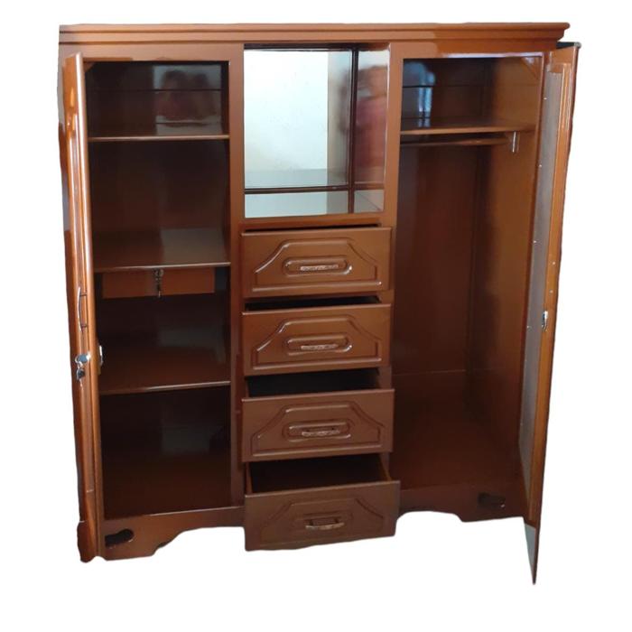 Ropero Shely 3 Cuerpos Marquesa/Cherry