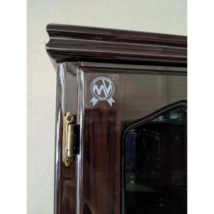 Trinchante Mv 4 Puertas Moderno Para Microndas Oscuro