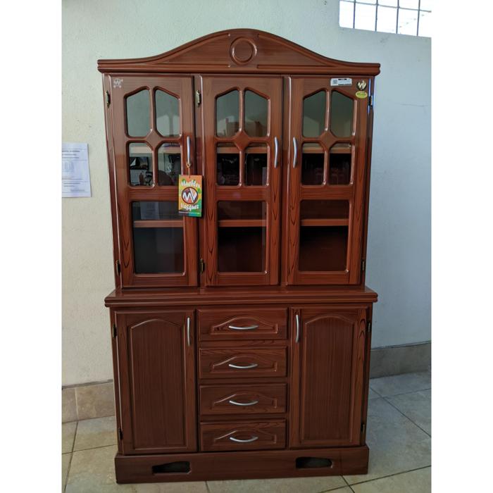 Trinchante Mv 3 Cuerpos Vitrina/Cherry