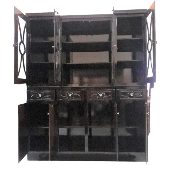 Alacena Shely 4 Puertas Florencia Chocolate