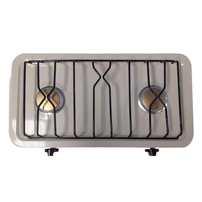 Cocineta Eco-Volcan 2/Q Hierro 28121 Almendra