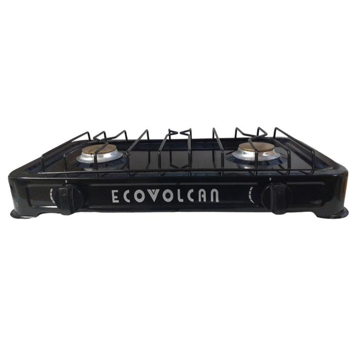Cocineta Eco-Volcan 2/Q Hierro 28126 Negro