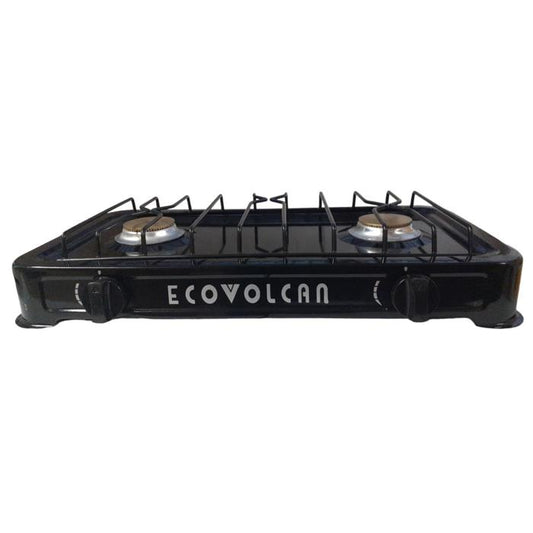 Cocineta Eco-Volcan 2/Q Hierro 28126 Negro
