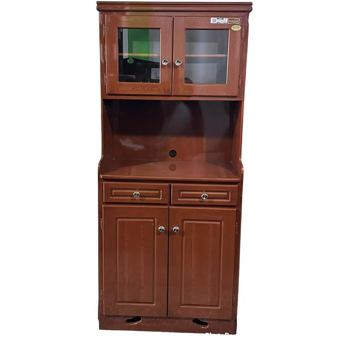 Alacena Shely 2 Puertas Cuadrada Para Microondas Cherry