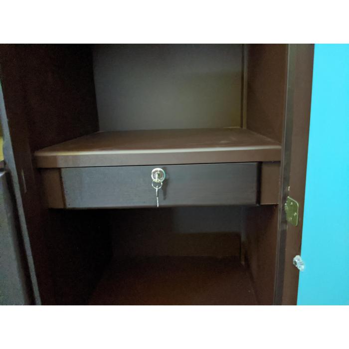 Ropero Mv 3 Cuerpos 2 Hojas 3 Gavetas Marqueza