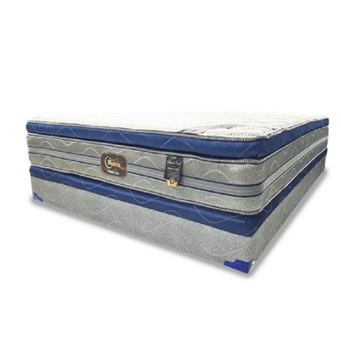 Set Cama Florida Queen Size Orthopedic Fresh Doble Euro