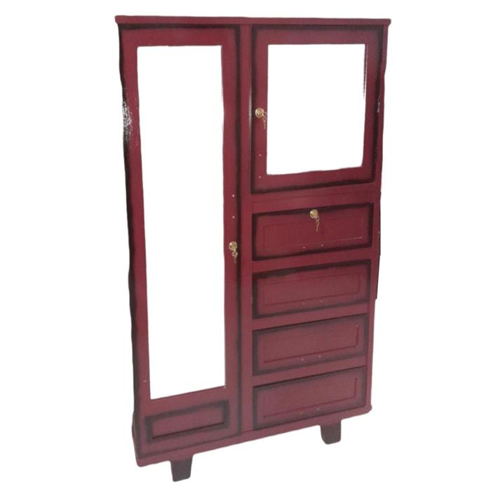 Ropero Colonia 2 Cuerpos 2 Espejos