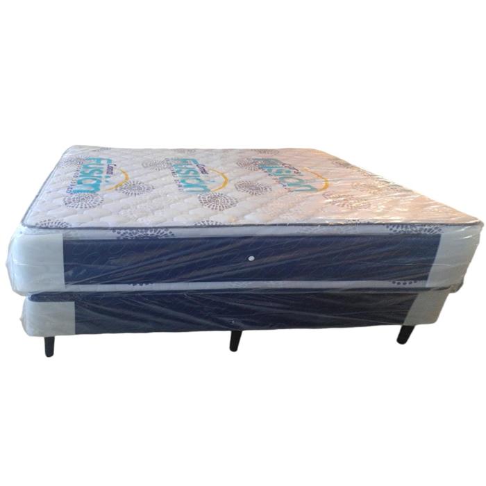 Set Cama Fusion Matrimonial Santa Lucia Pique 2 En 1, 2 Euro