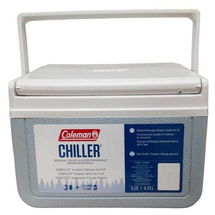 Hielera Chiller 5Qt Coleman 5Qt Tapa Reversible
