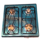 Estufa De Mesa Grs 4 Hornillas Con Tapa 20Mgm4