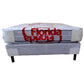 Set Cama Florida Matrimonial Optima Dos En Uno Beige/Gris