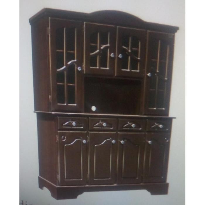 Alacena Shely 4 Puertas Colonial Para Microndas Shery