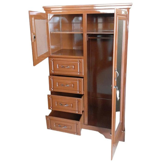 Roperito Shely 2 Cuerpos 4 Gavetas Laterales Cherry